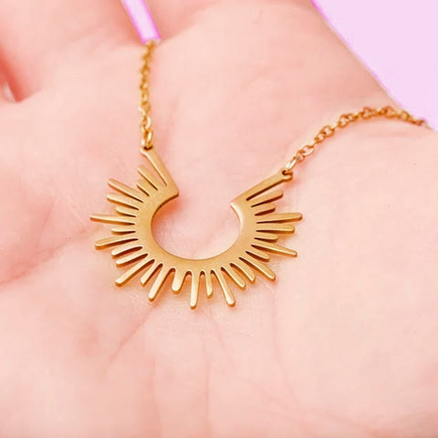 Sunshine Pendant Necklace Jewelry Treasures