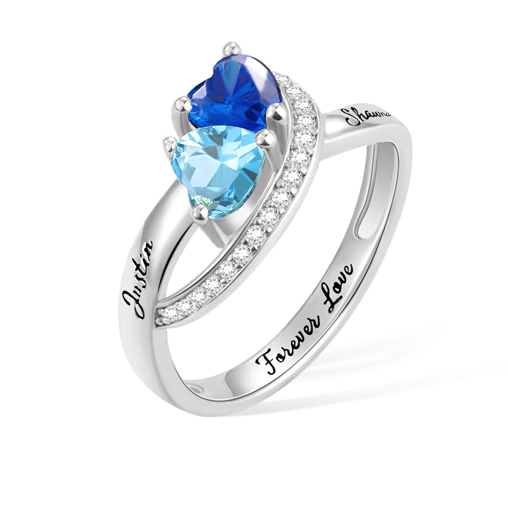 Personalized Promise Rings, Custom Name Rings