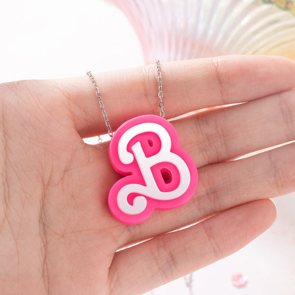 Personalized 3D Printed Initial Necklace, Stocking Filler Jewelry Jewelry Treasures