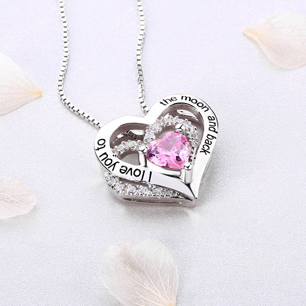 Customized Triple Heart Necklace For Mother's Day Jewelry Jewelry Treasures