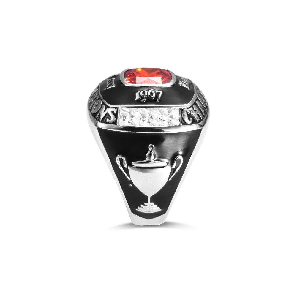 Personalized Championship Ring Sterling Silver 925