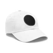 Dad Hat with Round Leather Patch Jewelry Treasures