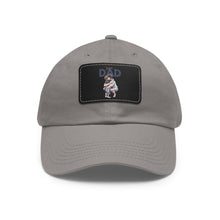 Dad Hat with Leather Patch (Rectangle) Jewelry Treasures