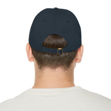 Dad Hat with Leather Patch (Round) Jewelry Treasures