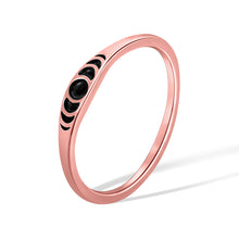 Moon Simple Phase Ring Jewelry Treasures