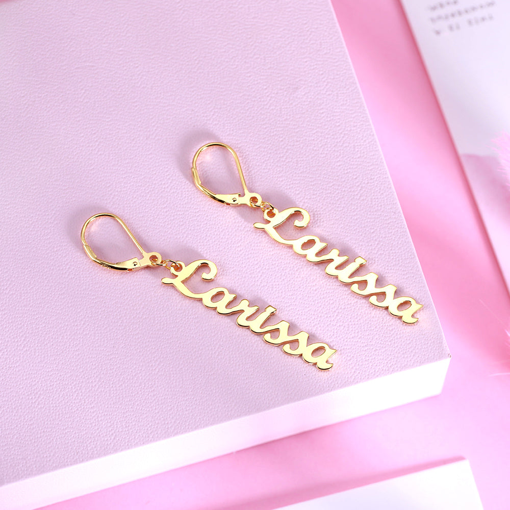 Personalized Name Earrings