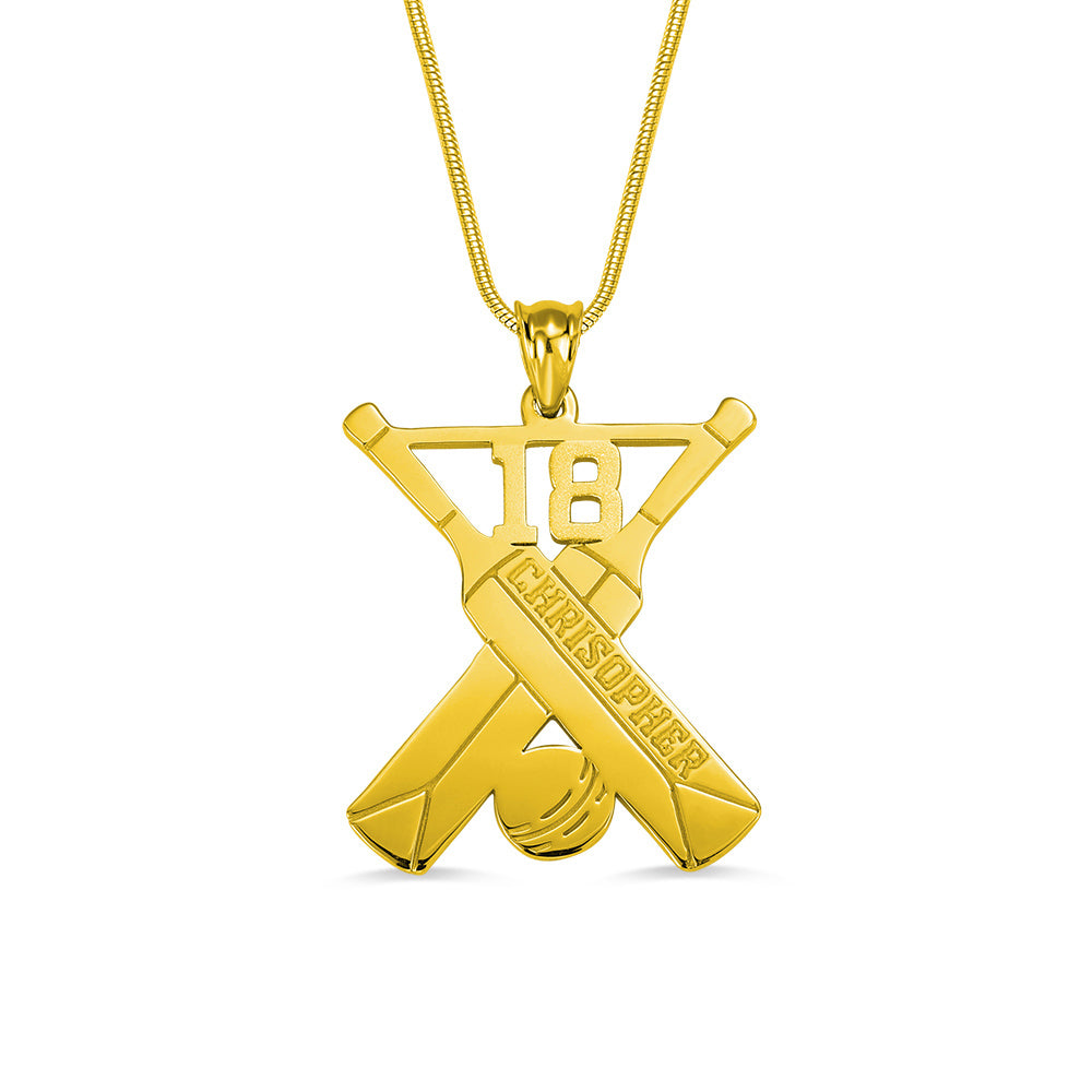 Personalized Cricket Memorial Necklace Jewelry Treasures