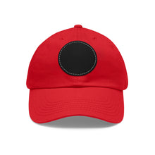 Dad Hat with Round Leather Patch Jewelry Treasures