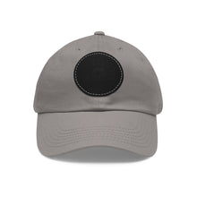 Dad Hat with Round Leather Patch Jewelry Treasures