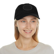 Dad Hat with Round Leather Patch Jewelry Treasures