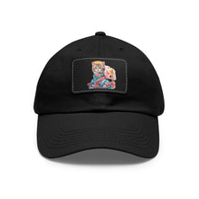 Dad Hat with Leather Patch (Rectangle) Jewelry Treasures