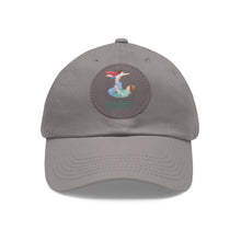 Dad Hat with Round Leather Patch Jewelry Treasures