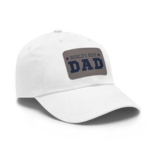 Dad Hat with Leather Patch (Rectangle) Jewelry Treasures