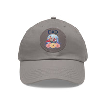 Dad Hat with Round Leather Patch Jewelry Treasures