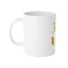 White Ceramic Mug, 11oz Jewelry Treasures