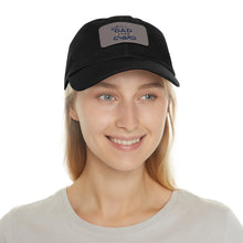 Dad Hat with Rectangular Leather Patch Jewelry Treasures