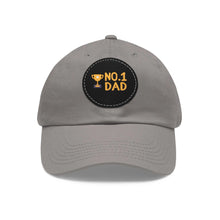 Dad Hat with Round Leather Patch Jewelry Treasures