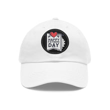 Dad Hat with Leather Patch (Round) Jewelry Treasures