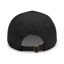 Dad Hat with Leather Patch (Round) Jewelry Treasures