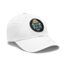 Dad Hat with Leather Patch (Round) Jewelry Treasures