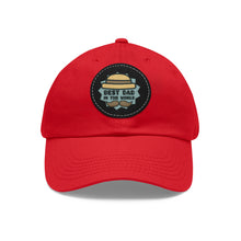 Dad Hat with Leather Patch (Round) Jewelry Treasures