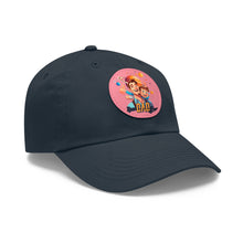 Dad Hat with Leather Patch (Round) Jewelry Treasures