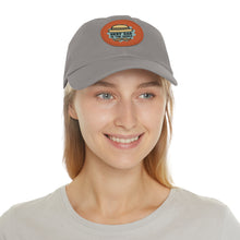 Dad Hat with Leather Patch (Round) Jewelry Treasures