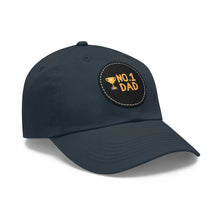 Dad Hat with Round Leather Patch Jewelry Treasures