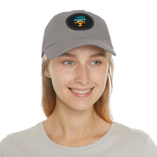 Dad Hat with Round Leather Patch Jewelry Treasures