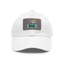 Dad Hat with Leather Patch (Rectangle) Jewelry Treasures