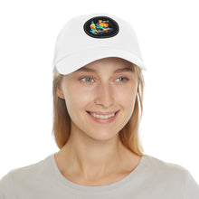 Dad Hat with Leather Patch (Round) Jewelry Treasures