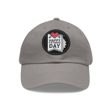 Dad Hat with Leather Patch (Round) Jewelry Treasures