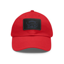 Dad Hat with Rectangular Leather Patch Jewelry Treasures