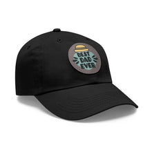 Dad Hat with Leather Patch (Round) Jewelry Treasures