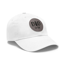 Dad Hat with Round Leather Patch Jewelry Treasures