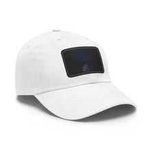 Dad Hat with Rectangular Leather Patch Jewelry Treasures