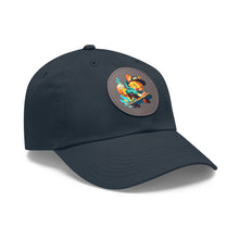 Dad Hat with Leather Patch (Round) Jewelry Treasures