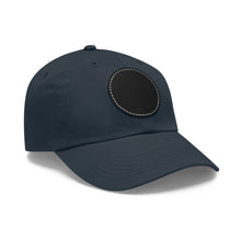 Dad Hat with Round Leather Patch Jewelry Treasures