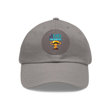 Dad Hat with Round Leather Patch Jewelry Treasures