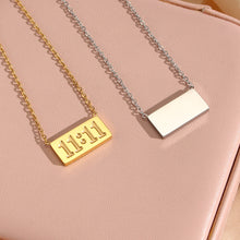 Stainless Steel No Inlaid 18K Gold Plated Plating Necklace for Women