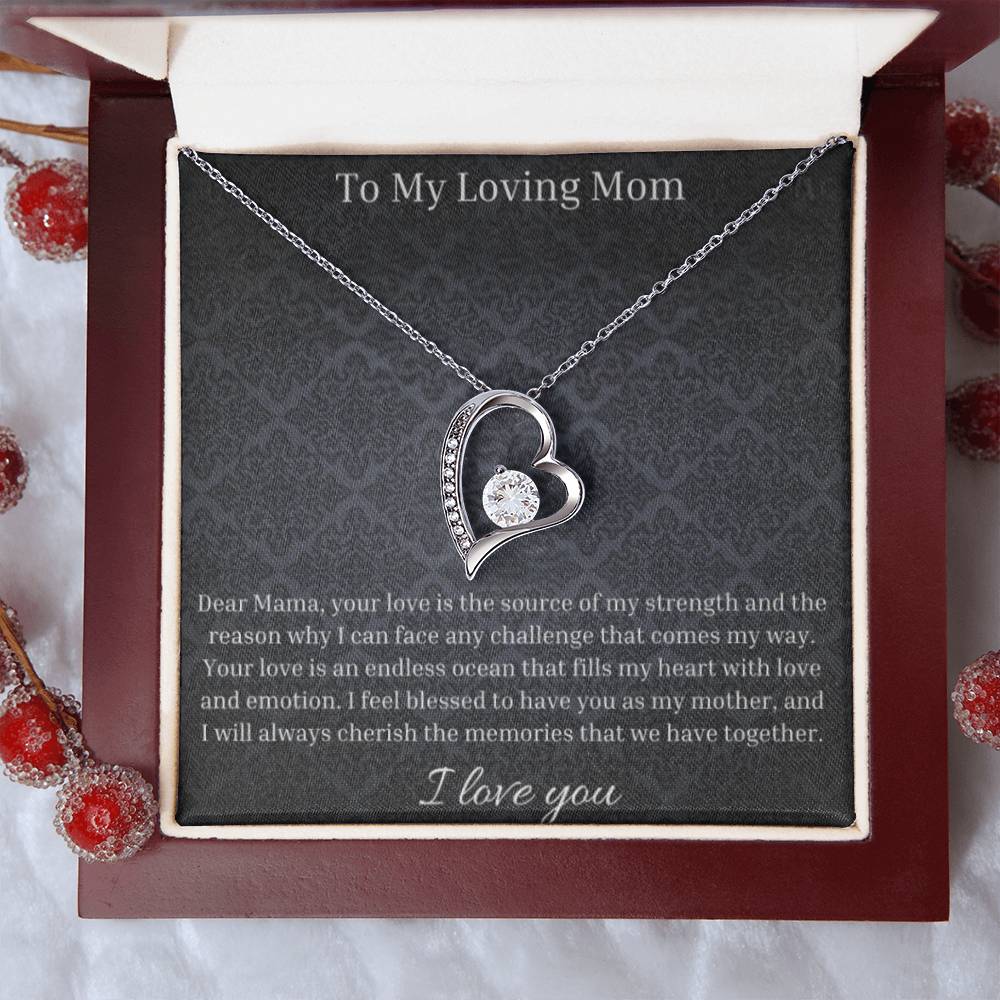 Personalized Heart Lovely Necklace Custom Necklace for Daughter