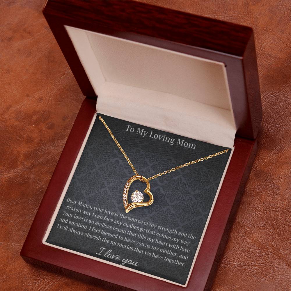 Personalized Heart Lovely Necklace Custom Necklace for Daughter