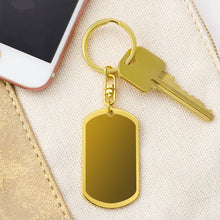 Personalized Eternal Love Dog Tag Swivel Keychain for Wife Jewelry