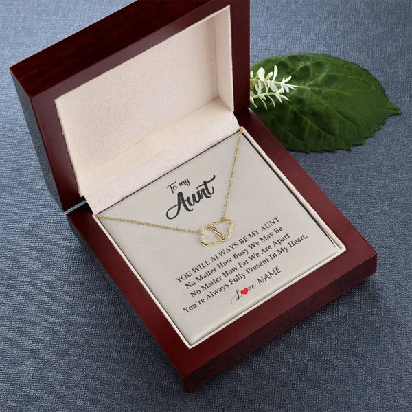 Grandma's Heartfelt Embrace Necklace A Symbol of Love Necklace