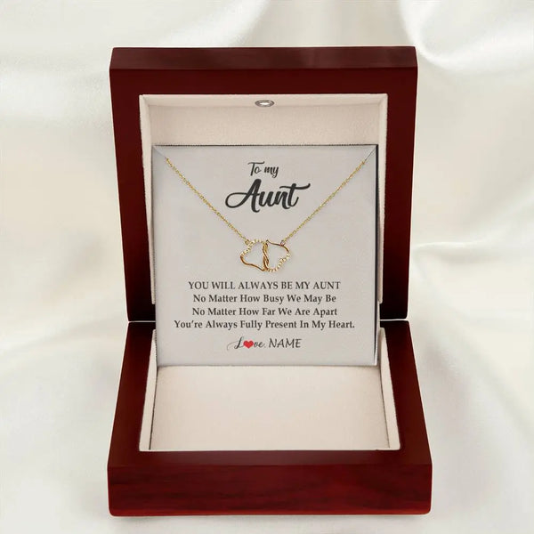 Grandma's Heartfelt Embrace Necklace A Symbol of Love Necklace