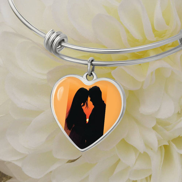 Personalized Love Elegant Circle Bracelet Circle Bangles for Wife