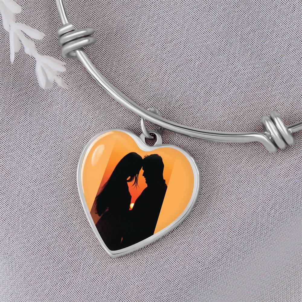 Personalized Love Elegant Circle Bracelet Circle Bangles for Wife