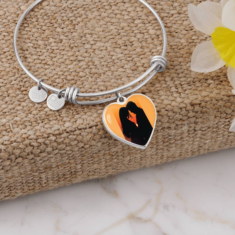Personalized Love Elegant Circle Bracelet Circle Bangles for Wife