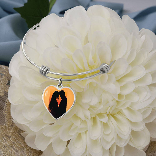 Personalized Love Elegant Circle Bracelet Circle Bangles for Wife