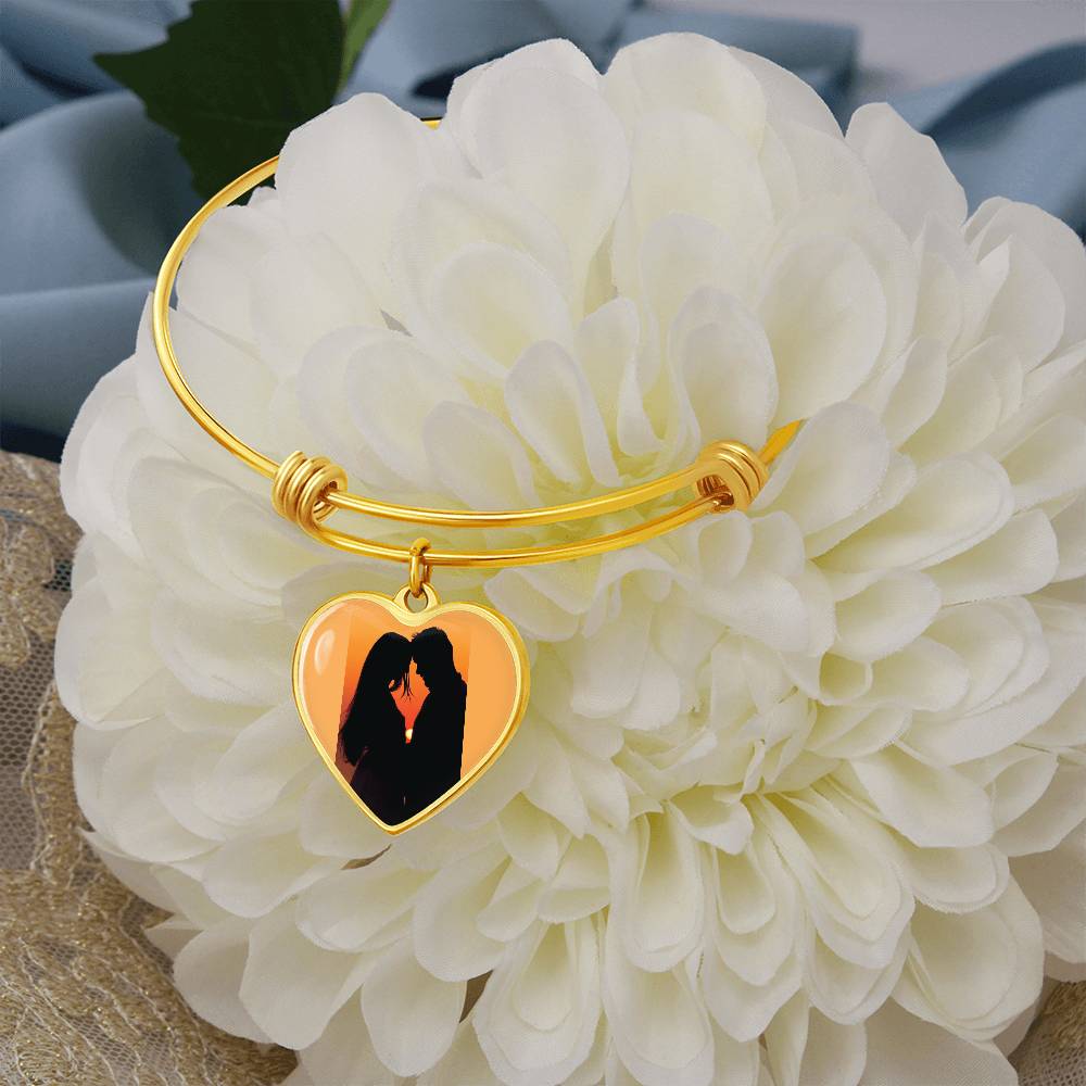Personalized Love Elegant Circle Bracelet Circle Bangles for Wife